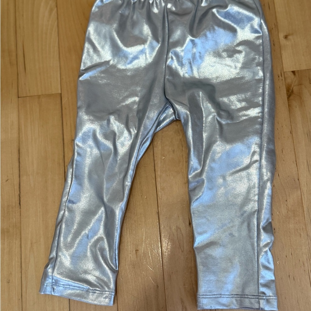 GAP Shimmering Metallic Leggings 18-24 months